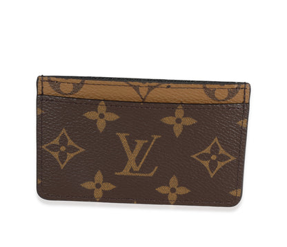 Louis Vuitton Louis Vuitton Monogram Reverse Card Holder