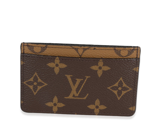 Louis Vuitton Louis Vuitton Monogram Reverse Card Holder