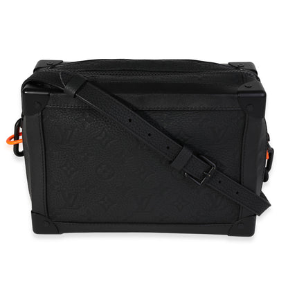 Louis Vuitton Louis Vuitton Black Monogram Taurillon Solar Ray Soft Trunk