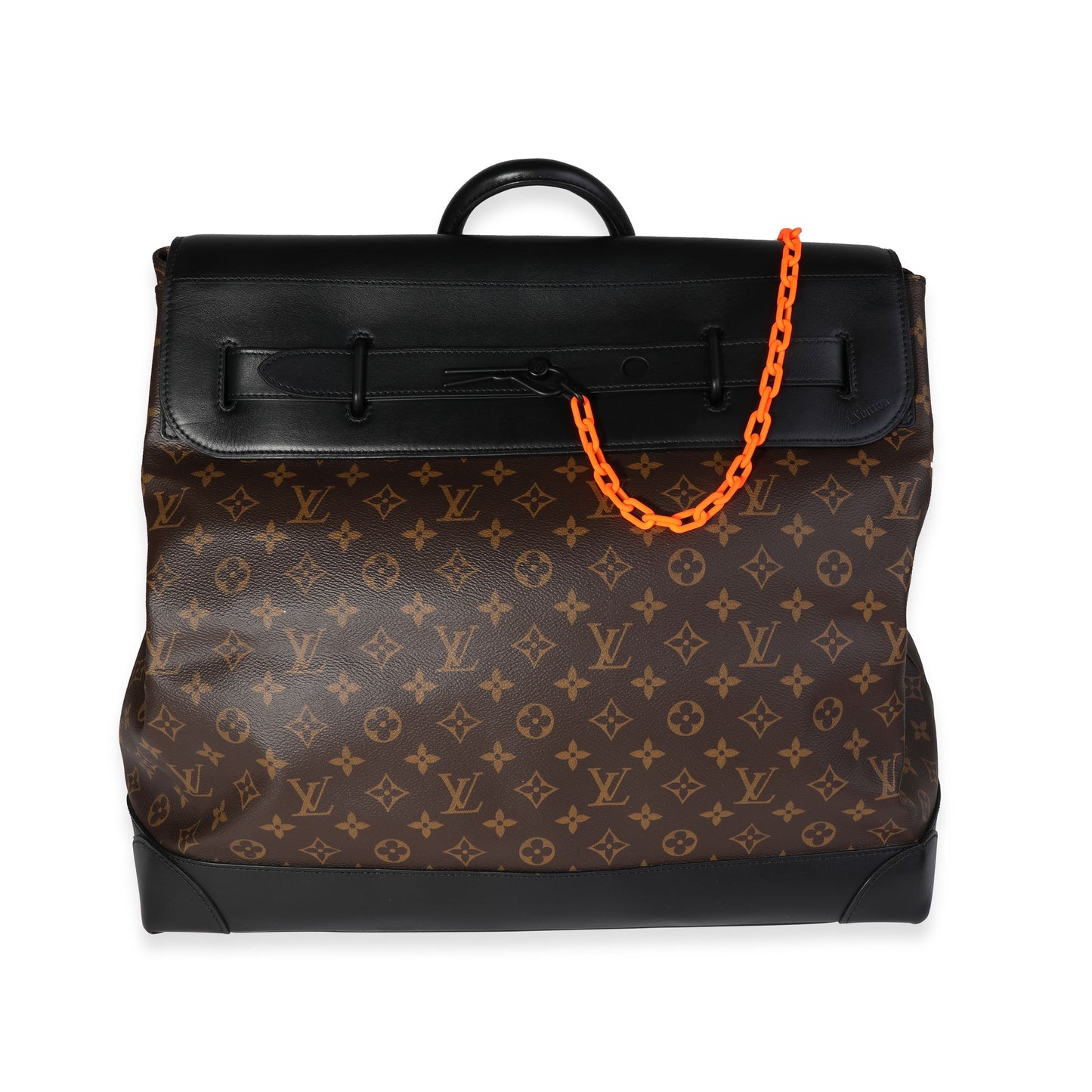 Louis Vuitton Louis Vuitton Monogram Canvas & Black Leather Solar Ray Steamer Bag