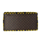 Louis Vuitton Louis Vuitton Jaune Monogram Tuffetage Triangle Keepall Bandoulière 50