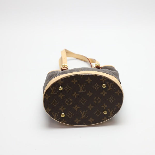 Louis Vuitton  Monogram Bucket PM Tote Bag
