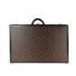 Louis Vuitton Monogram Macassar & Black Leather Alzer Trunk 70