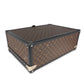 Louis Vuitton Monogram Macassar & Black Leather Alzer Trunk 60