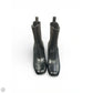 Boots Luxury Designer By Gucci In Black & Silver, Size: 9