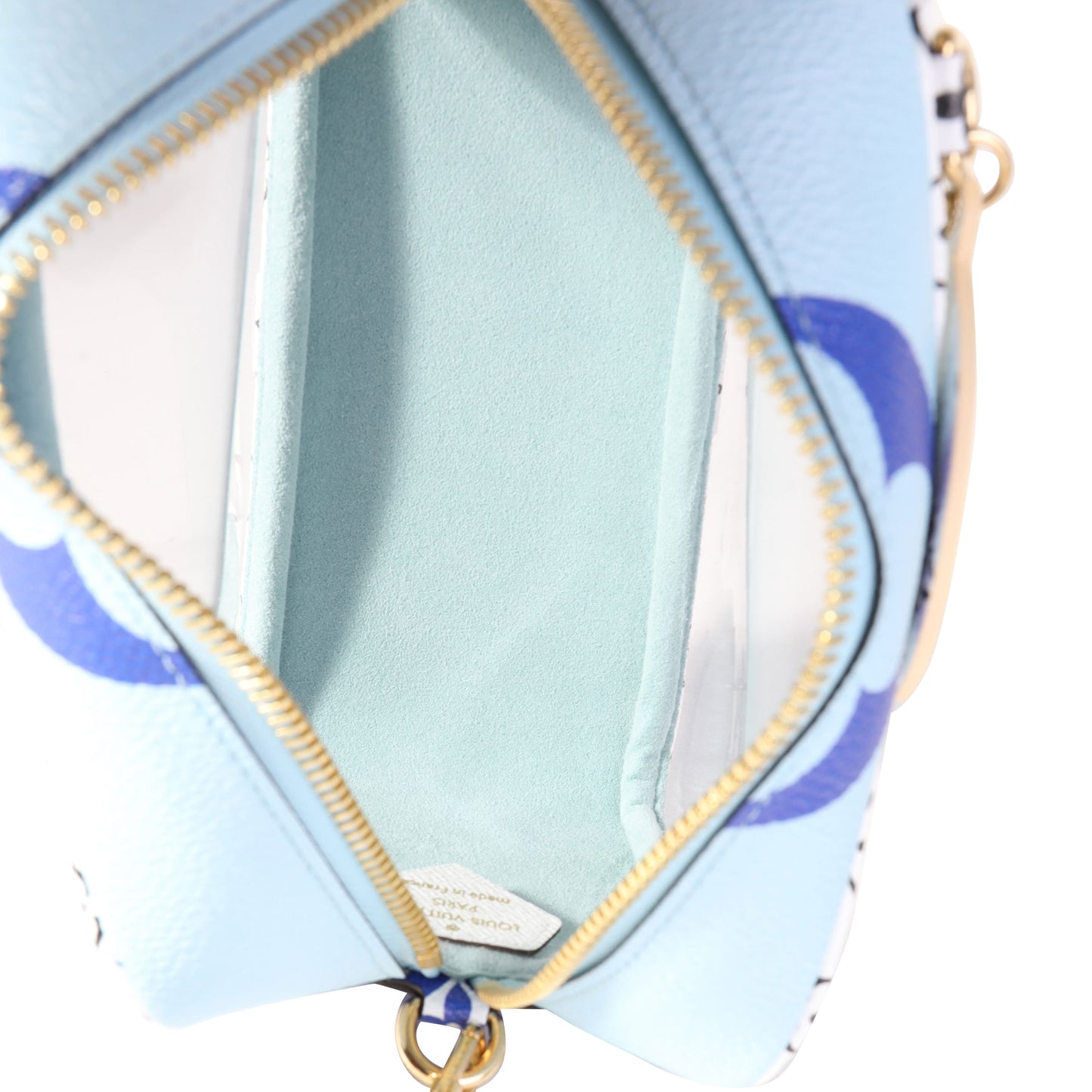 Louis Vuitton Louis Vuitton Blue Monogram Giant & PVC Hamptons Beach Pouch