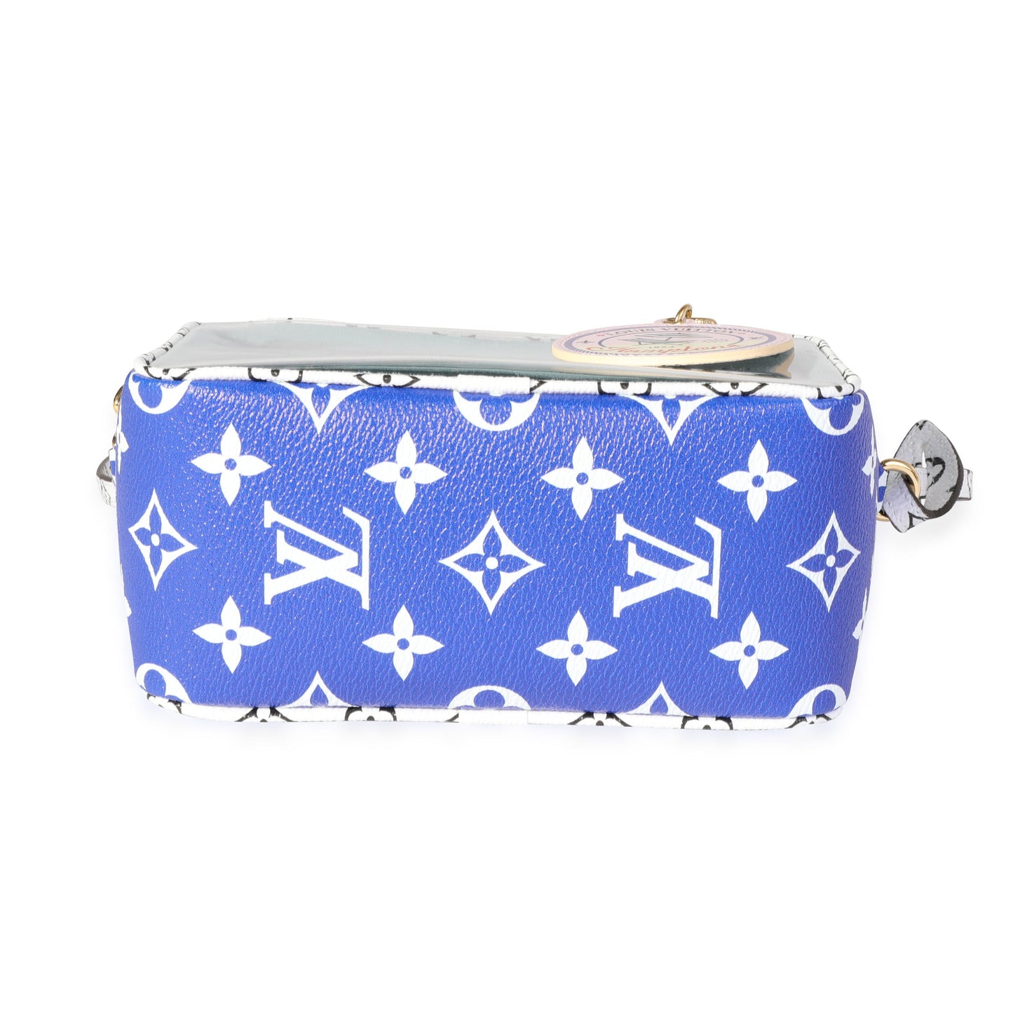 Louis Vuitton Louis Vuitton Blue Monogram Giant & PVC Hamptons Beach Pouch