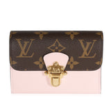 Louis Vuitton Louis Vuitton Monogram Canvas & Rose Ballerine Vernis Cherrywood Wallet