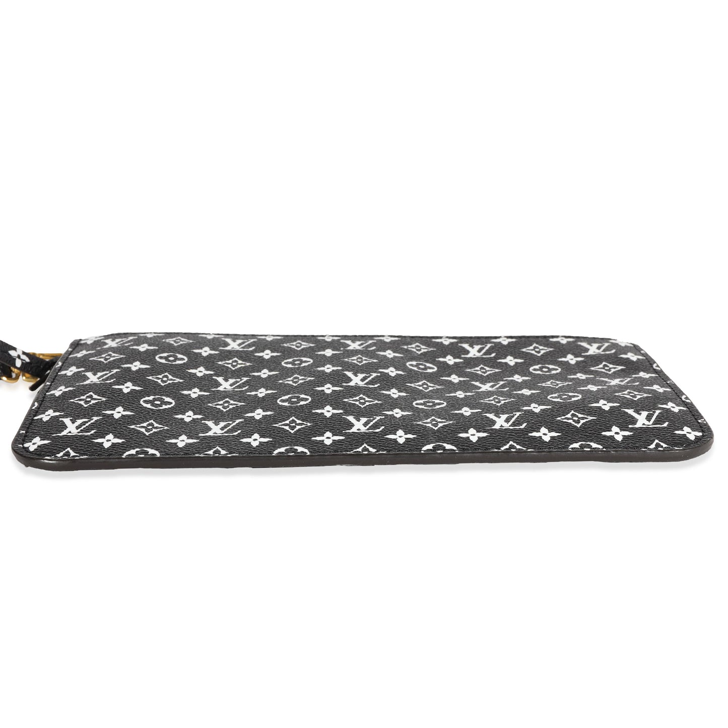 Louis Vuitton Louis Vuitton Black & White Monogram Canvas Neverfull Pochette