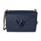 Louis Vuitton Louis Vuitton Blue Epi Twist MM Crossbody