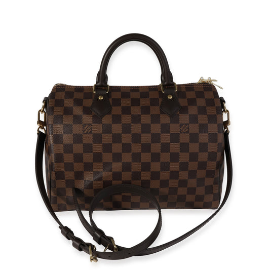 Louis Vuitton Louis Vuitton Damier Ebene Speedy Bandoulière 30