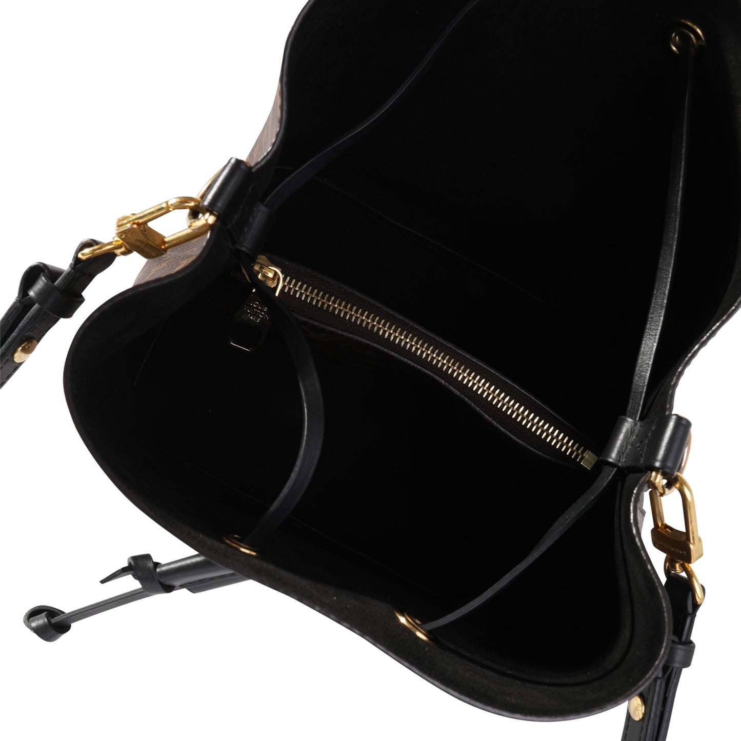 Louis Vuitton Louis Vuitton Monogram Canvas & Black Leather NéoNoé MM