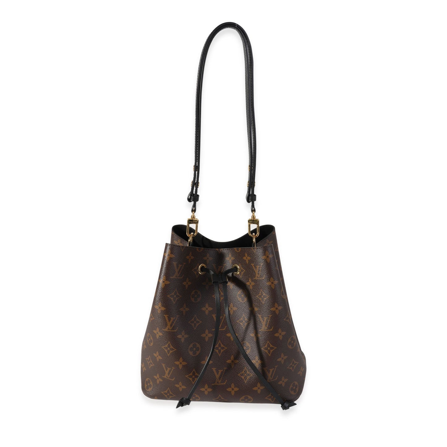Louis Vuitton Louis Vuitton Monogram Canvas & Black Leather NéoNoé MM