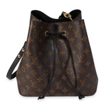 Louis Vuitton Louis Vuitton Monogram Canvas & Black Leather NéoNoé MM