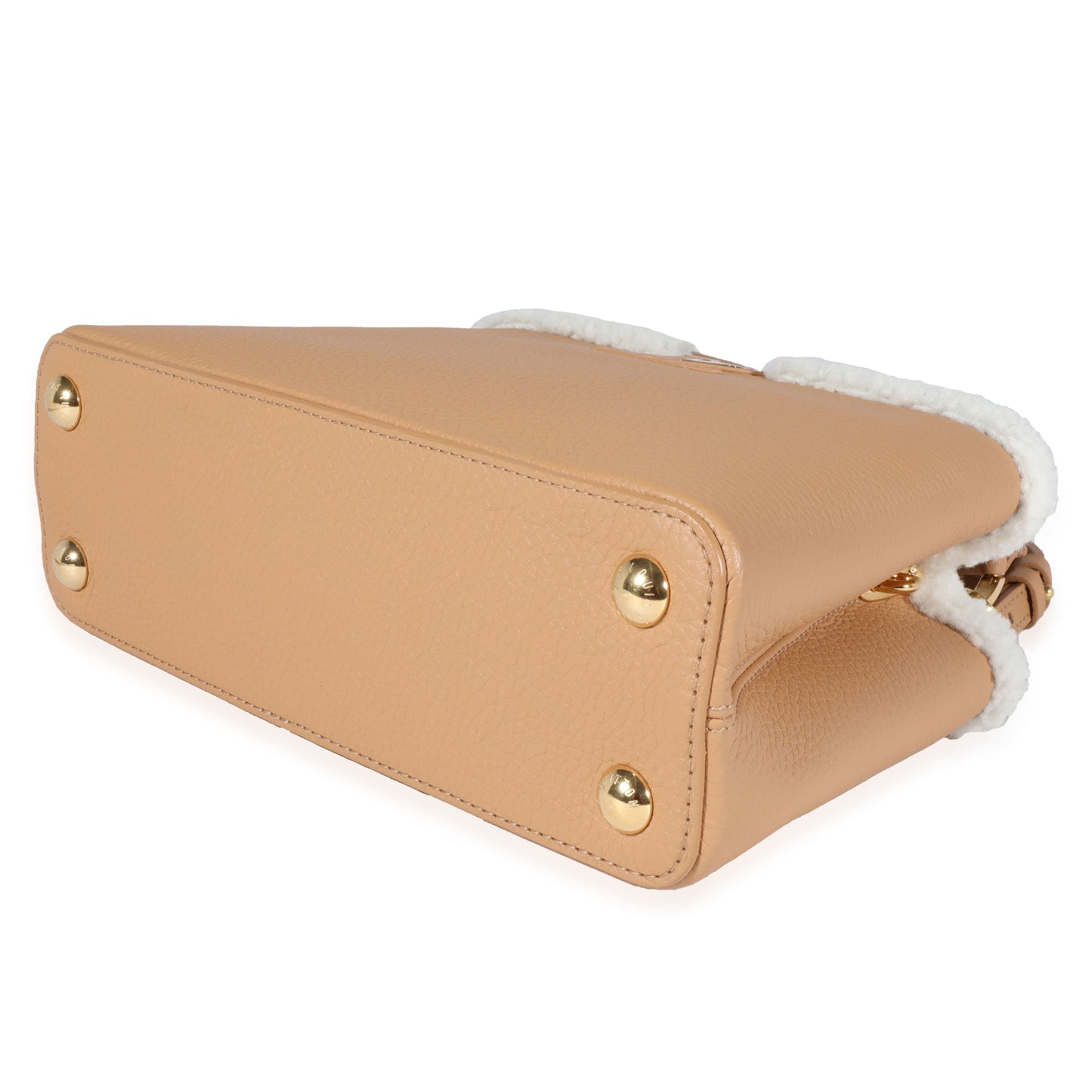 Louis Vuitton Louis Vuitton Arizona Taurillon & Shearling Capucines BB