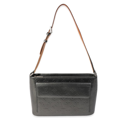Louis Vuitton Louis Vuitton Gunmetal Monogram Mat Alston Bag