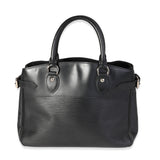 Louis Vuitton Louis Vuitton Black Epi Leather Passy PM