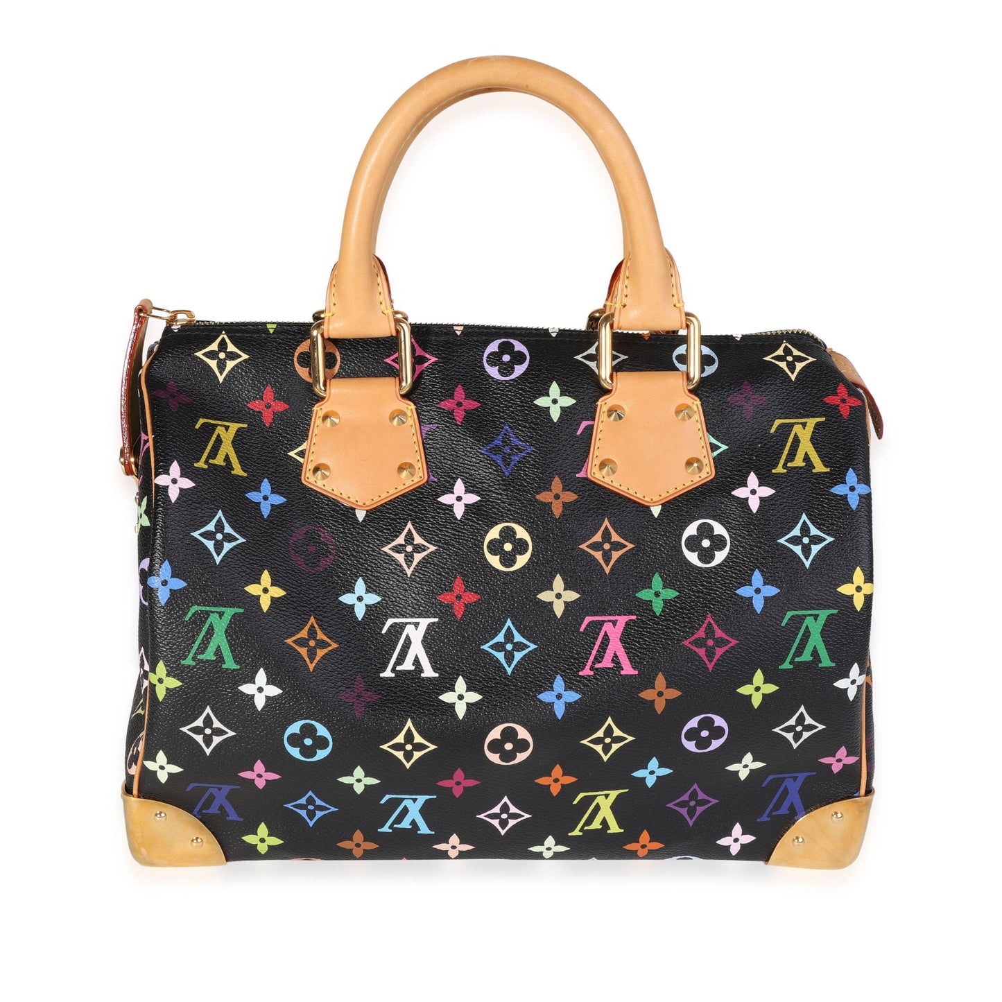 Louis Vuitton Louis Vuitton x Takashi Murakami Black Speedy 30