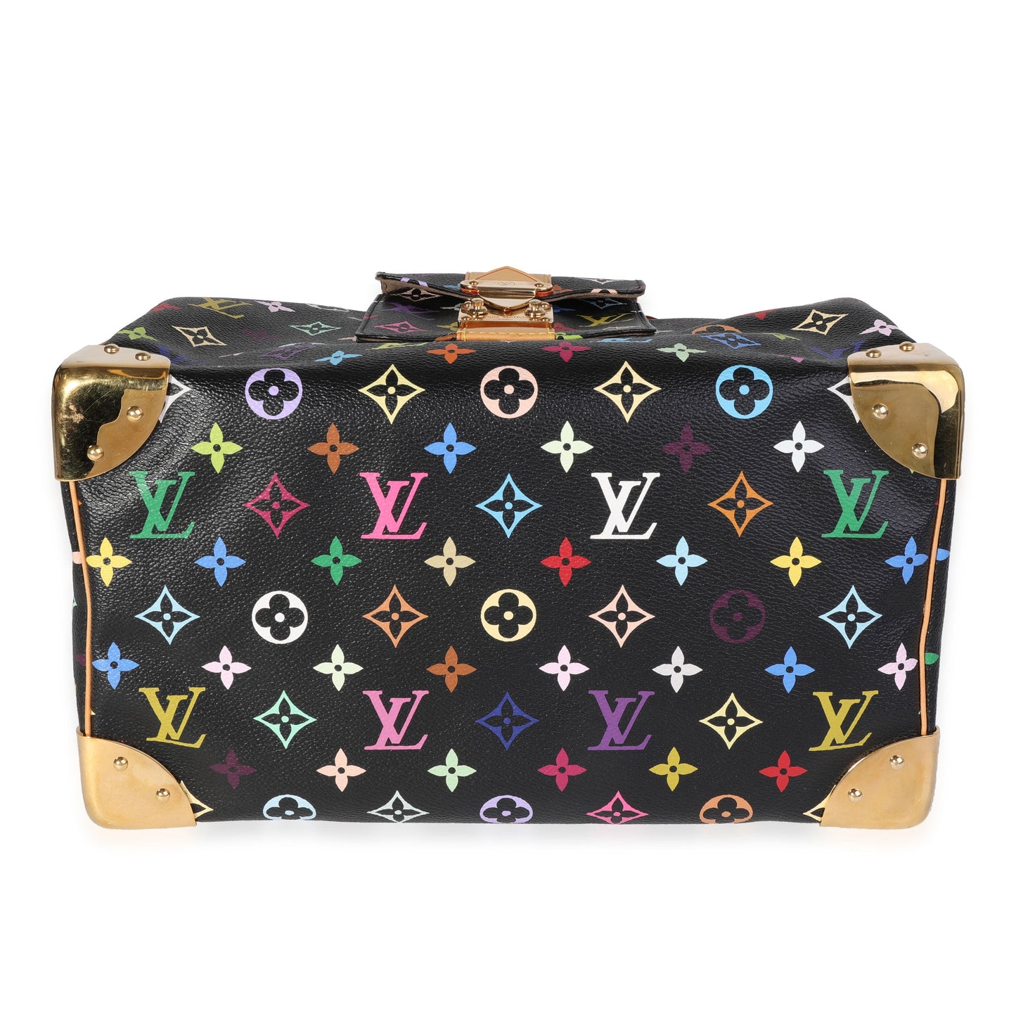 Louis Vuitton Louis Vuitton x Takashi Murakami Black Speedy 30