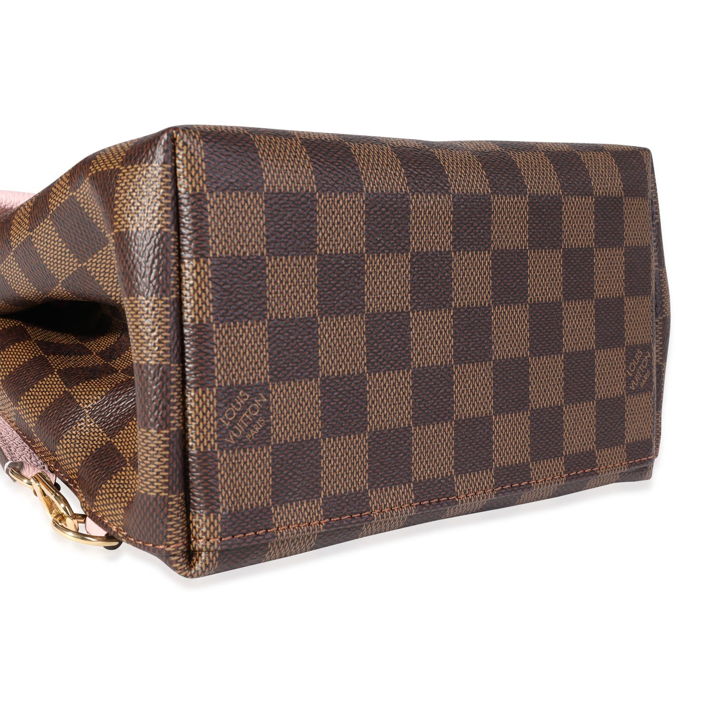 Louis Vuitton Louis Vuitton Damier Ebene & Magnolia Leather Clapton Backpack