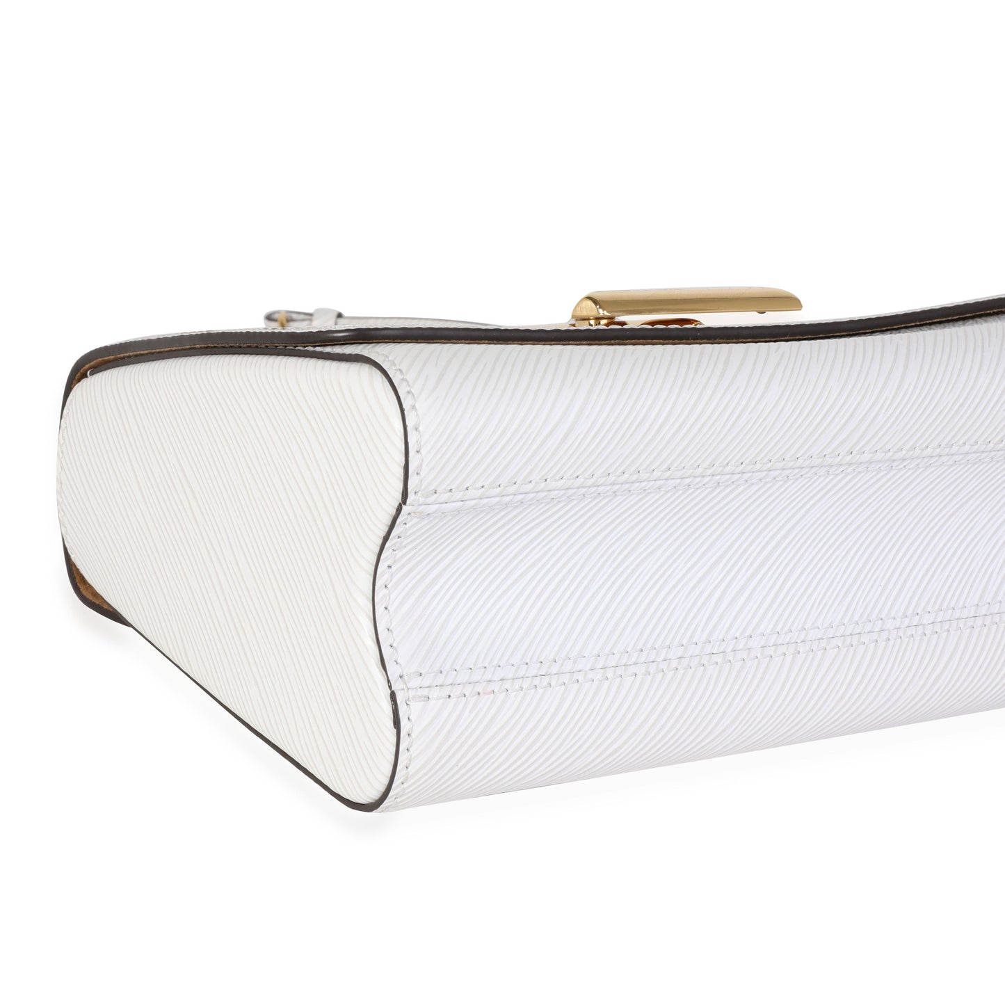 Louis Vuitton Louis Vuitton Blanc Epi Leather Twist MM