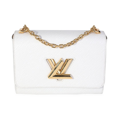 Louis Vuitton Louis Vuitton Blanc Epi Leather Twist MM