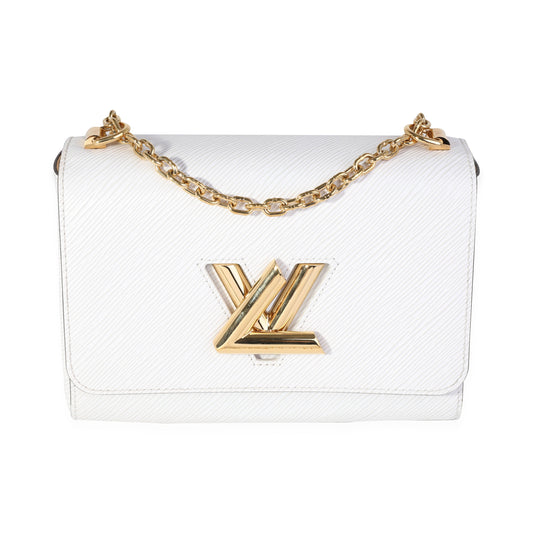 Louis Vuitton Louis Vuitton Blanc Epi Leather Twist MM