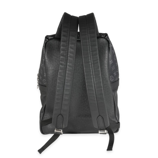 Louis Vuitton Louis Vuitton Black Monogram Eclipse & Taiga Discovery Backpack