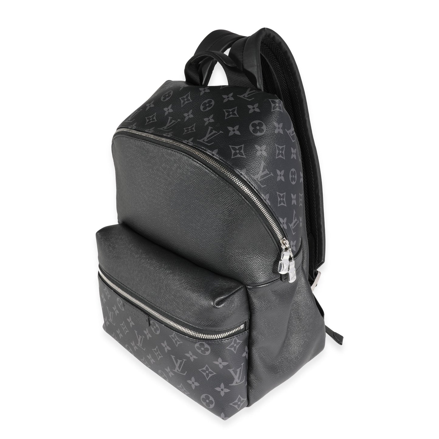 Louis Vuitton Louis Vuitton Black Monogram Eclipse & Taiga Discovery Backpack