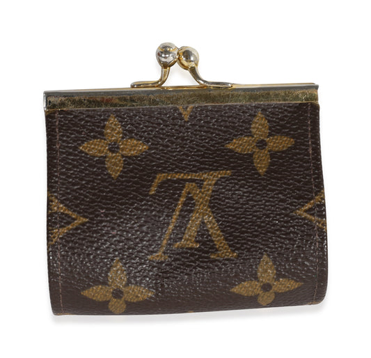 Louis Vuitton Louis Vuitton x French Company Monogram Canvas Coin Purse