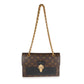 Louis Vuitton Louis Vuitton Monogram Canvas & Black Leather Victoire Bag