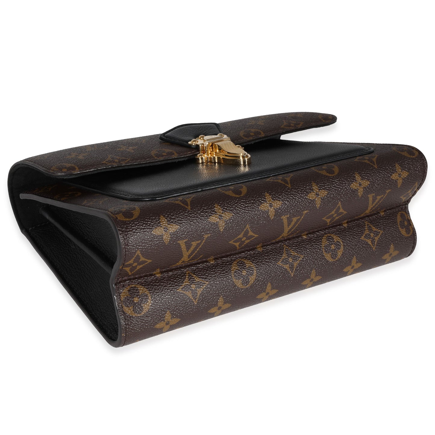 Louis Vuitton Louis Vuitton Monogram Canvas & Black Leather Victoire Bag