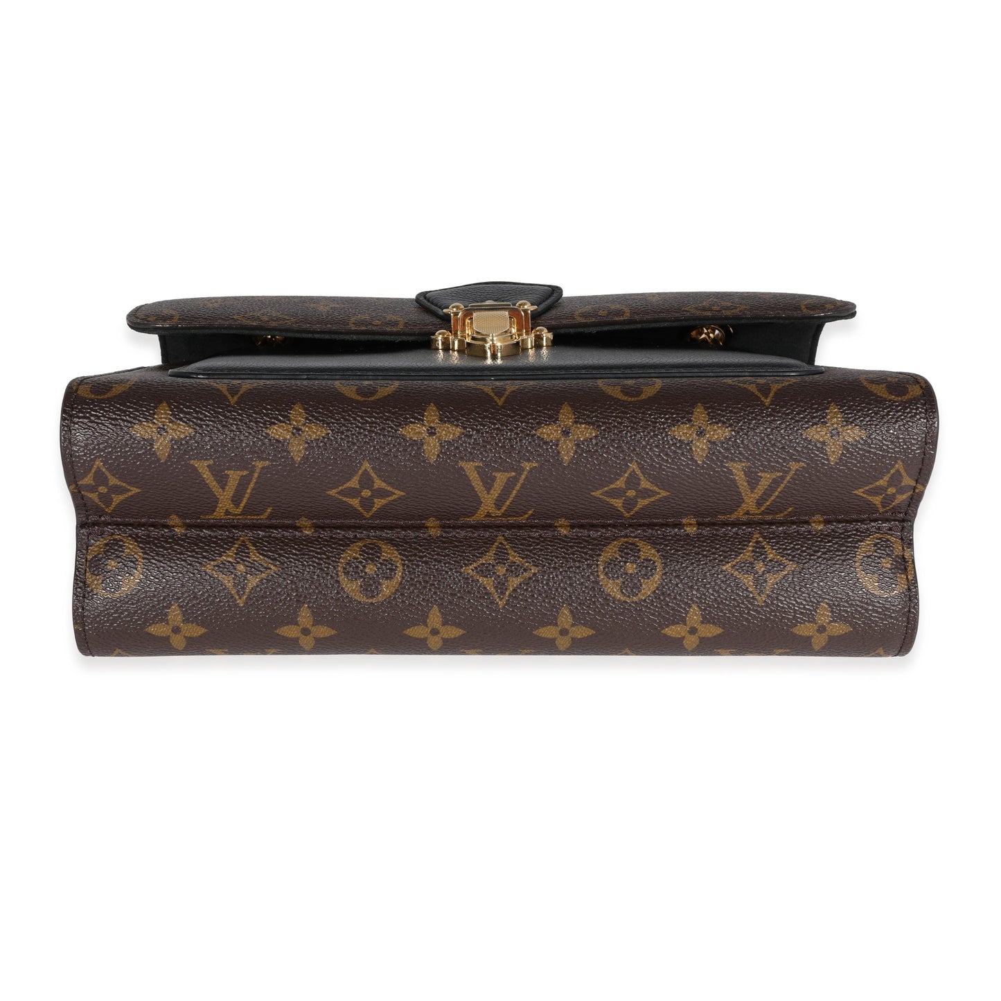 Louis Vuitton Louis Vuitton Monogram Canvas & Black Leather Victoire Bag