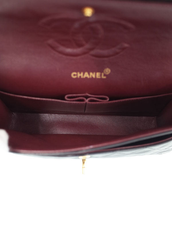 Chanel Matelasse Chain Shoulder Bag Lambskin Black