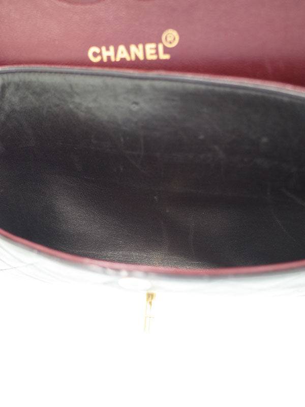 Chanel Matelasse Chain Shoulder Bag Lambskin Black