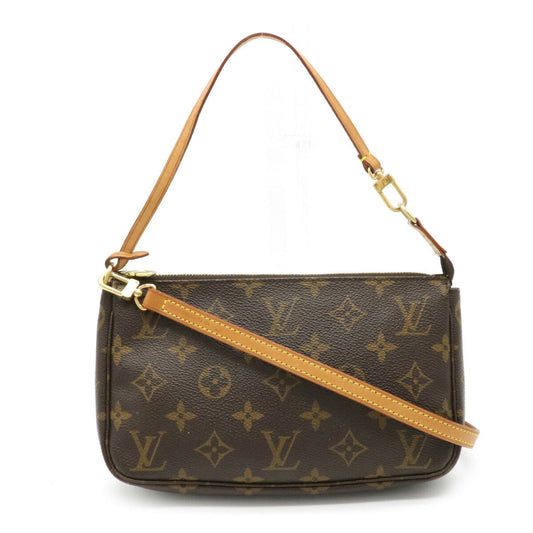 Louis Vuitton Monogram Pochette Pouch 2WAY Handbag
