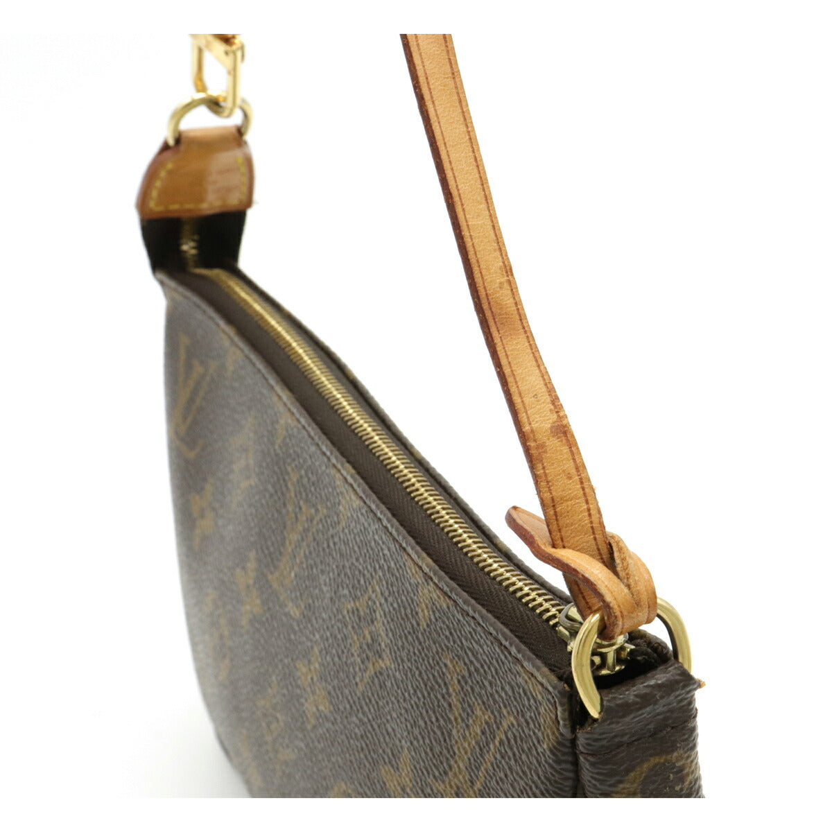 Louis Vuitton Monogram Pochette Pouch 2WAY Handbag