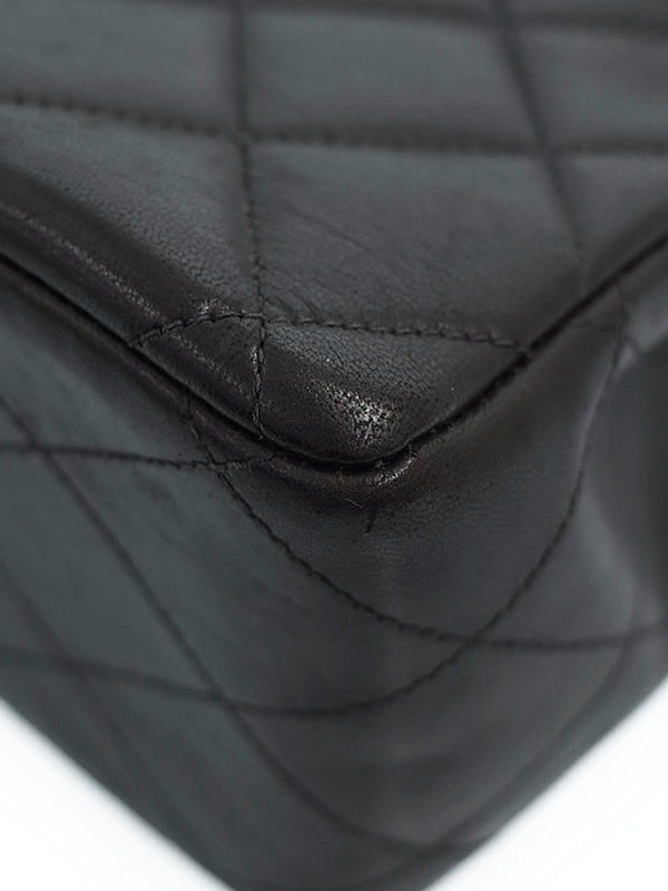 Chanel Deca Matelasse Chain Shoulder Bag Lambskin