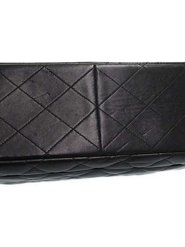 Chanel Deca Matelasse Chain Shoulder Bag Lambskin