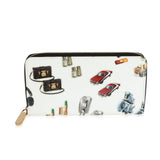 Louis Vuitton Louis Vuitton White Monogram Vernis Stickers Animation Wallet