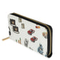 Louis Vuitton Louis Vuitton White Monogram Vernis Stickers Animation Wallet