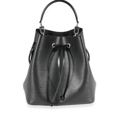 Louis Vuitton Louis Vuitton Black Epi Leather NéoNoé MM