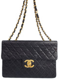 Chanel Deca Matelasse Chain Shoulder Bag Lambskin