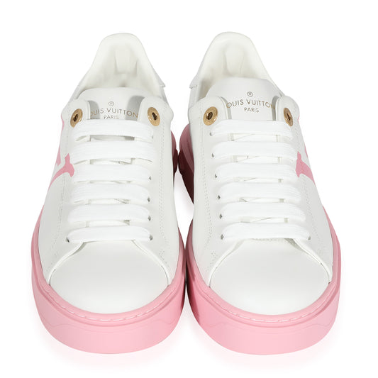 Louis Vuitton Louis Vuitton -  Louis Vuitton Time Out Logo Print - White Pink (37 EUR)