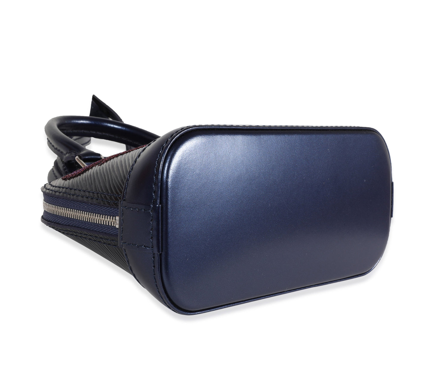 Louis Vuitton Louis Vuitton Navy Epi Sequin Flame Nano Alma
