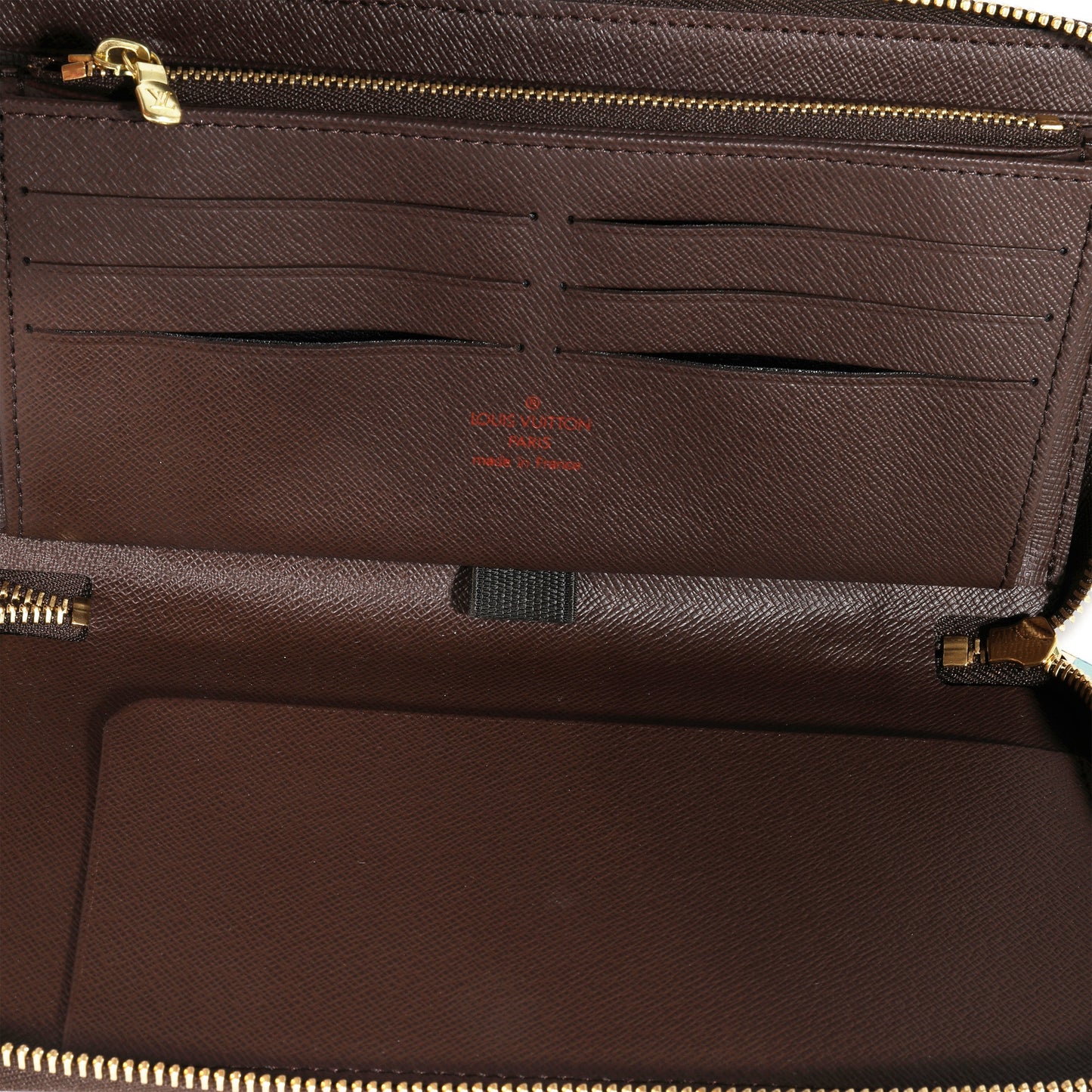 Louis Vuitton Louis Vuitton Damier Ebene Zippy Organizer Wallet