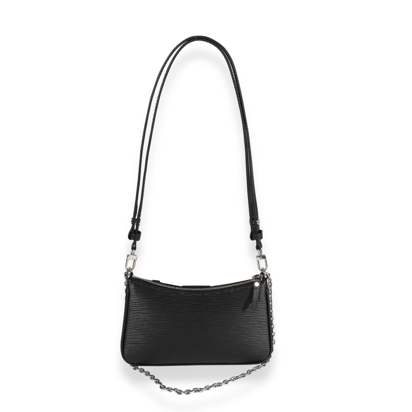 Louis Vuitton Louis Vuitton Black Epi Leather Easy Pouch On Strap