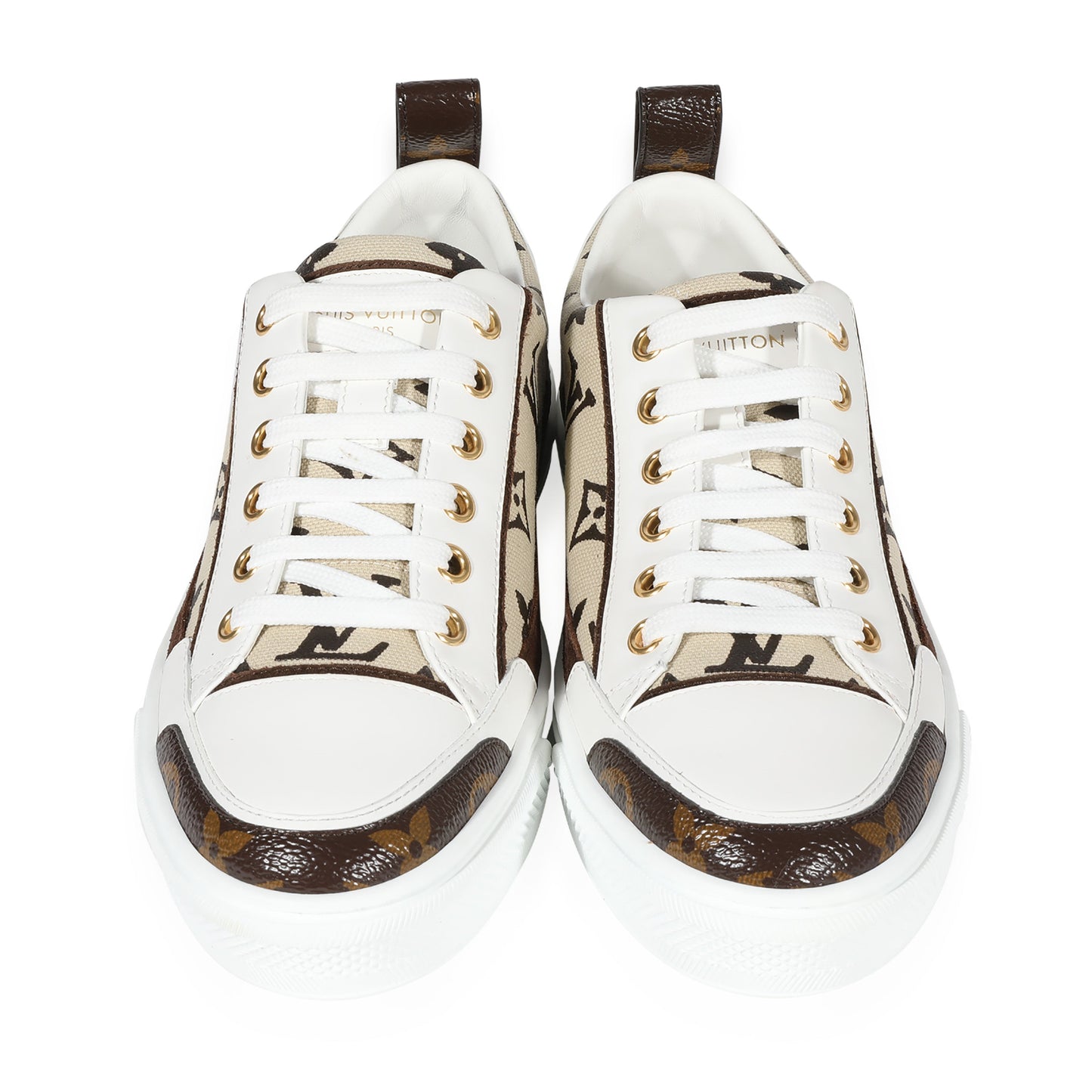 Louis Vuitton Louis Vuitton Stellar Sneaker Beige Monogram