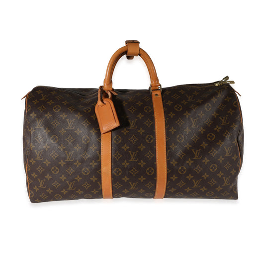 Louis Vuitton Louis Vuitton   Monogram Canvas Keepall 55