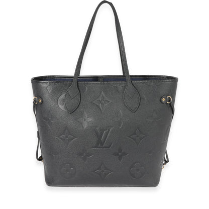 Louis Vuitton Louis Vuitton Black Monogram Empreinte Neverfull MM